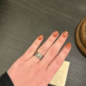 James Avery Silver “Faith, Hope, Love” Ring